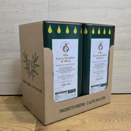 Doppia Latta di  5 Litri - Olio EVO